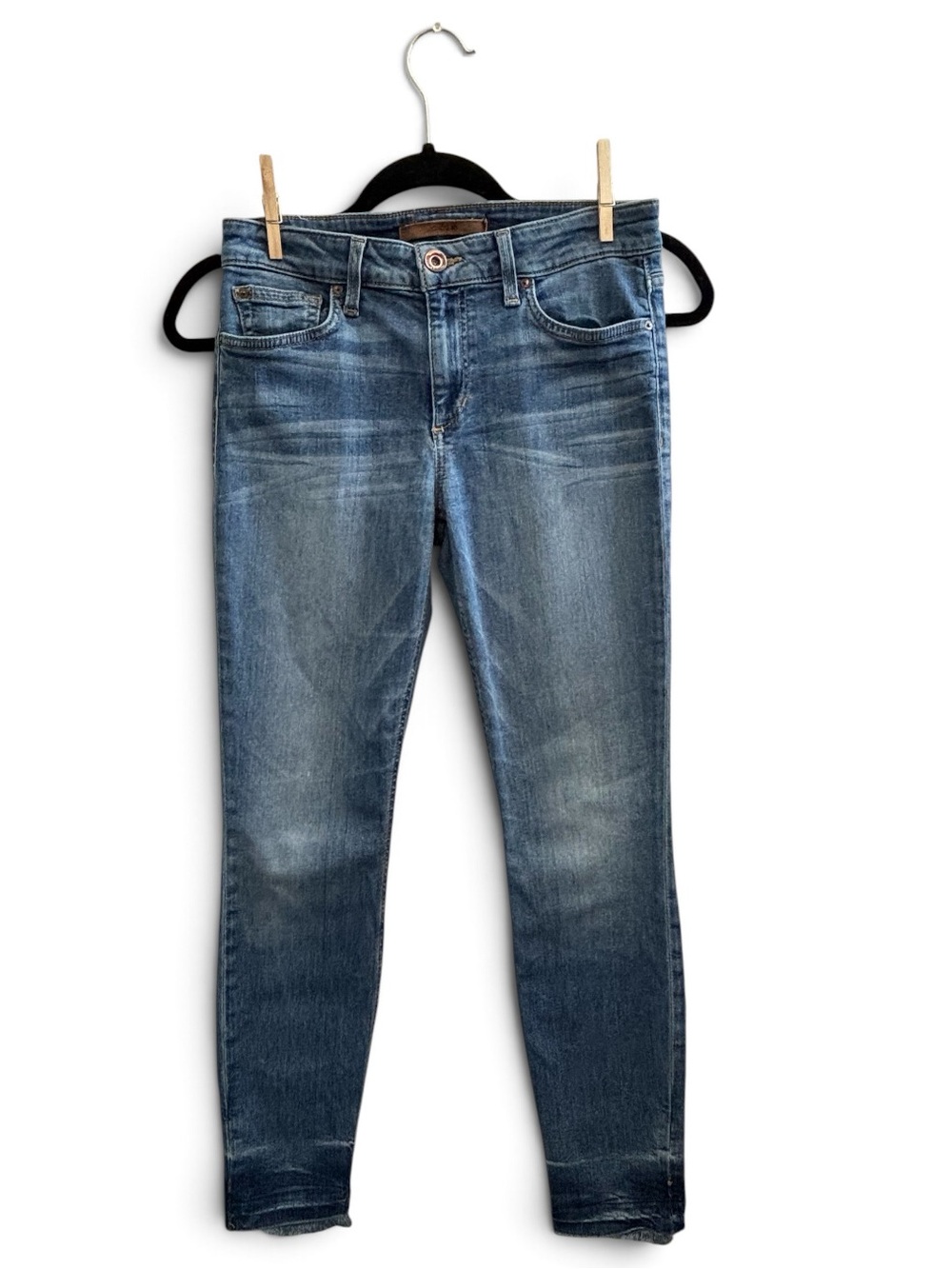 Joe’s Jeans The Markie Crop Skinny Jeans Size 27 Raw Hem